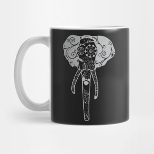 Sugar Skull Elephant Mug